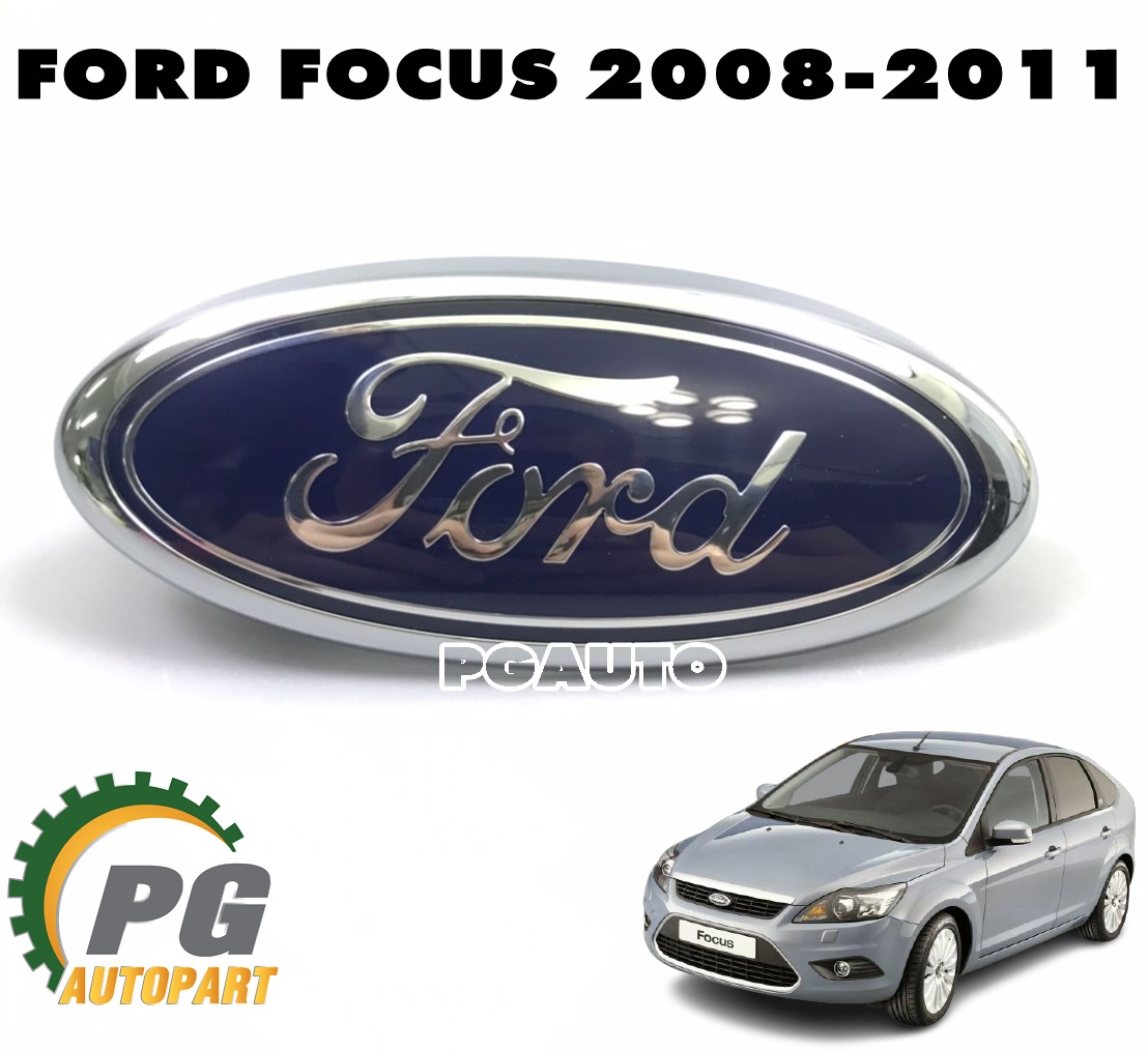 โลโก้หน้ากระจัง FORD FOCUS ปี 2008-2011 (1ชิ้น) แท้ / รูปจริง