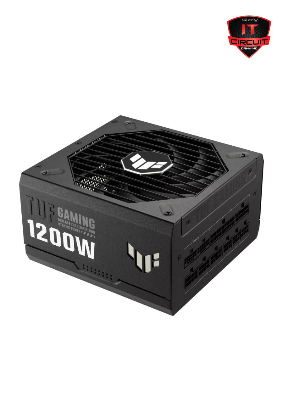 POWER SUPPLY (อุปกรณ์จ่ายไฟ) (80+ GOLD) 1200W ASUS TUF GAMING 1200G SN27925T360H