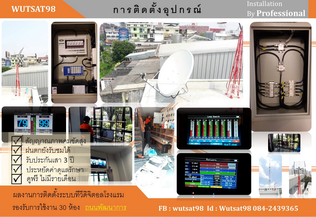 ระบบทีวีดิจิตอลโรงแรม หอพัก ระบบไอพีทีวีโรงแรม