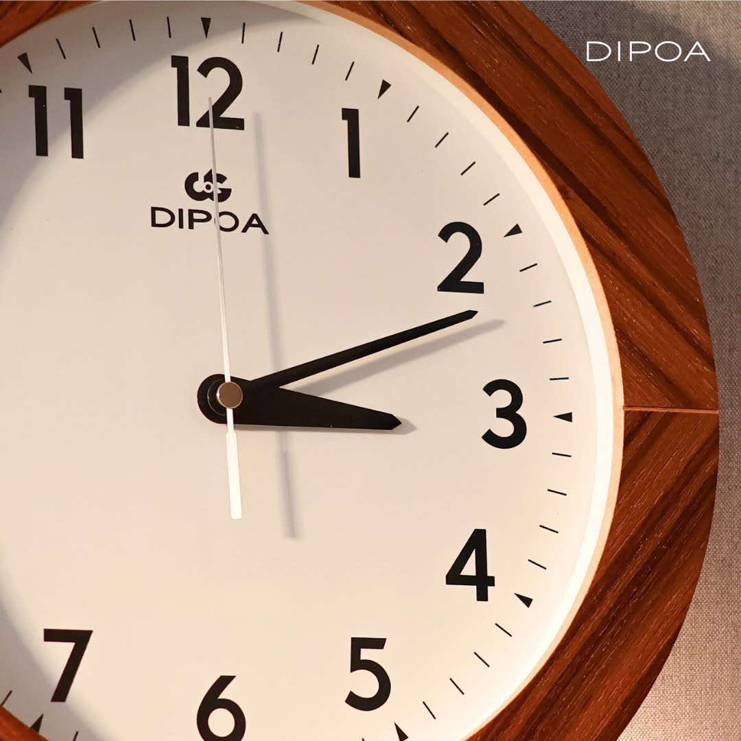 นาฬิกาแขวนผนัง นาฬิกาติดผนัง DIPOA รุ่น WN119LB