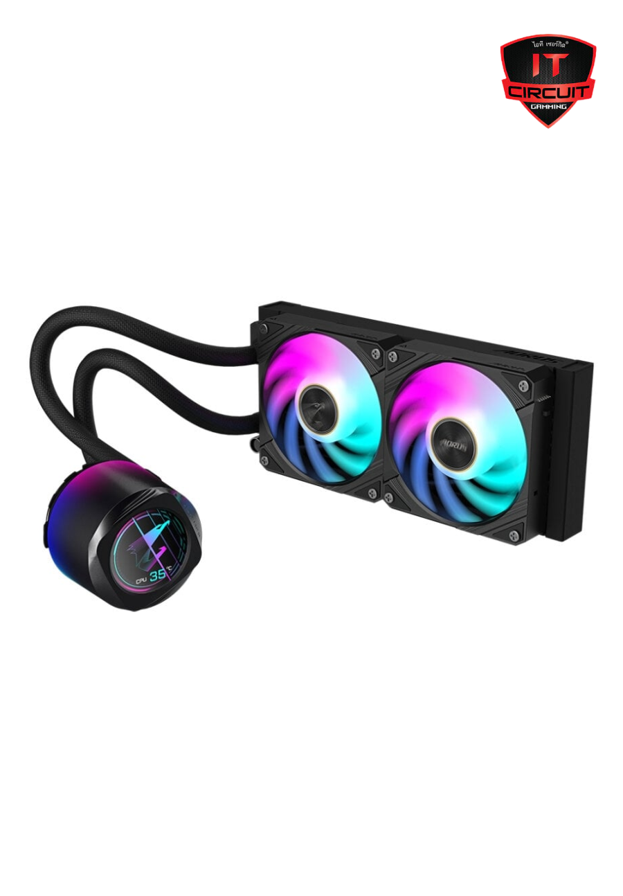 LIQUID COOLING (ชุดน้ำปิด) GIGABYTE AORUS WATERFORCE X II 240 SN201025B780Y