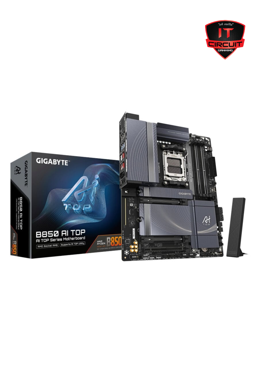 MAINBOARD (เมนบอร์ด) (AM5) GIGABYTE B850 AI TOP DDR5 SN211025B1520Y