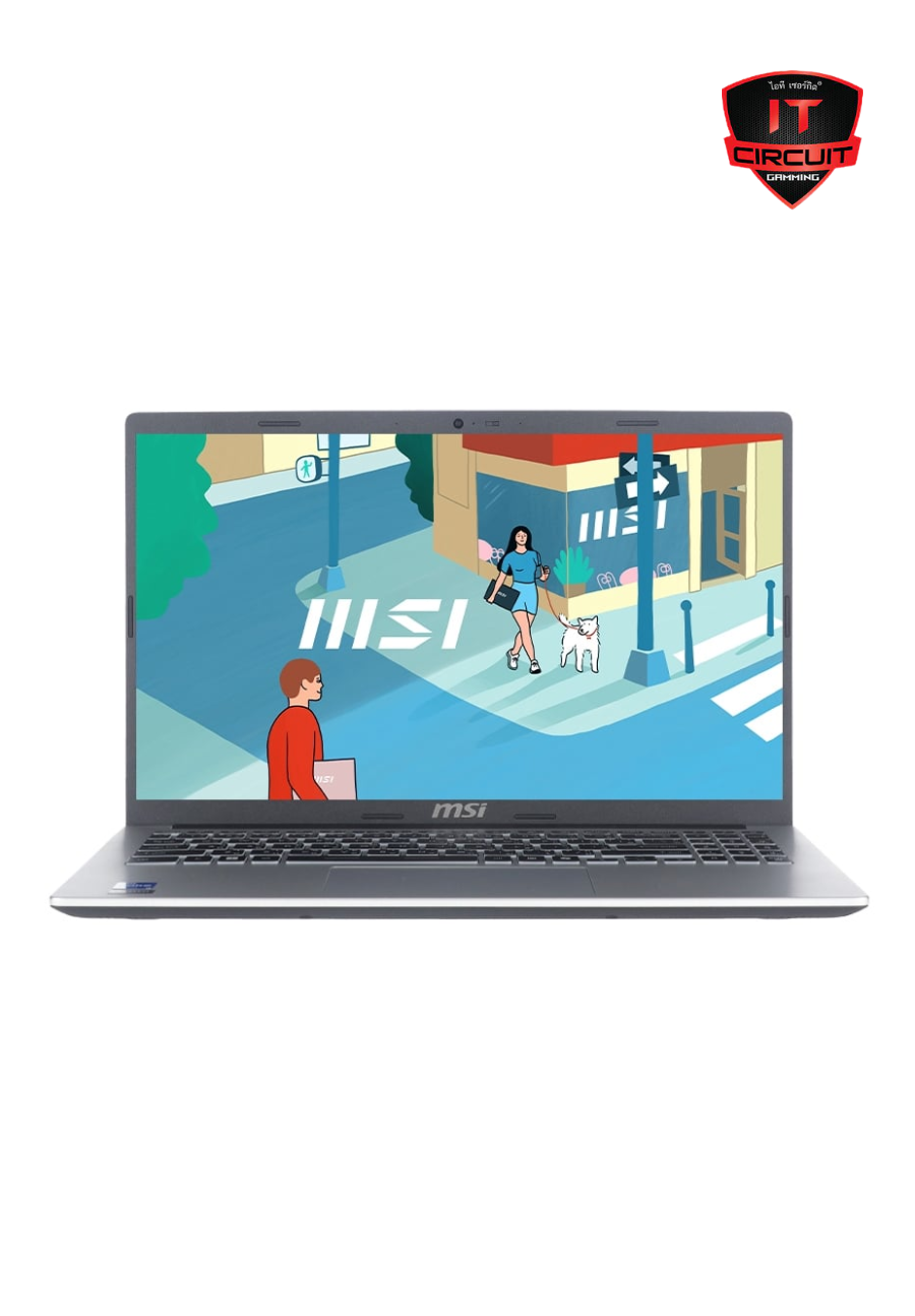 Notebook (โน้ตบุ๊ค) MSI Modern 15 F13MG-633TH (Urban Silver) SN111025A550Z