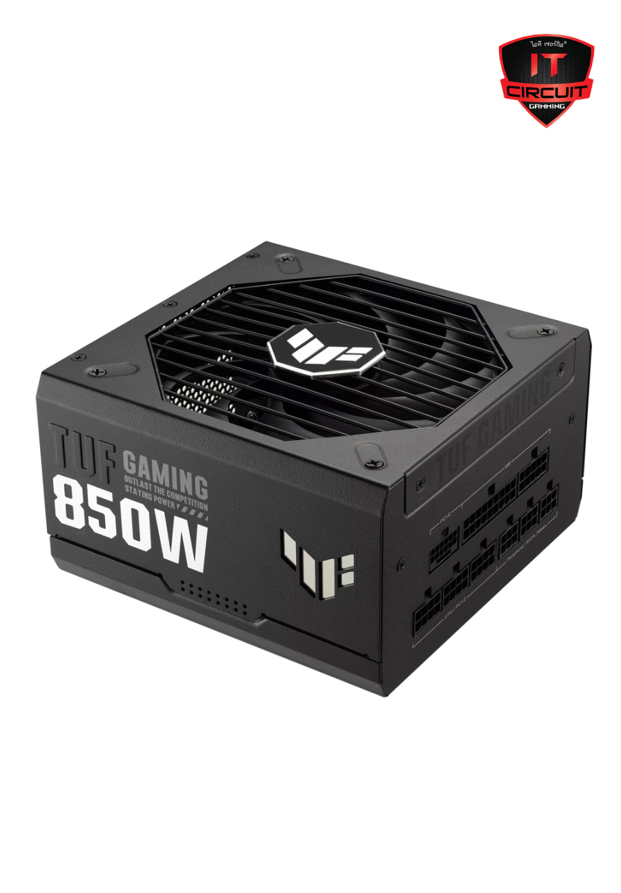 POWER SUPPLY (อุปกรณ์จ่ายไฟ) (80+ GOLD) 850W. ASUS TUF GAMING 850G SN27925T330H