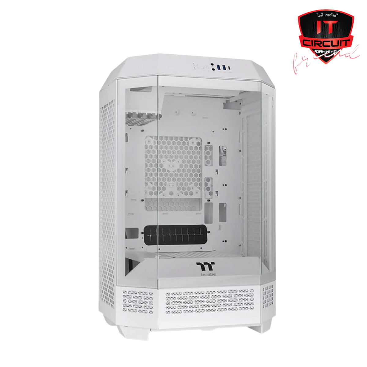 CASE (เคส) THERMALTAKE THE TOWER 300 SNOW (WHITE) (MICRO-ATX)