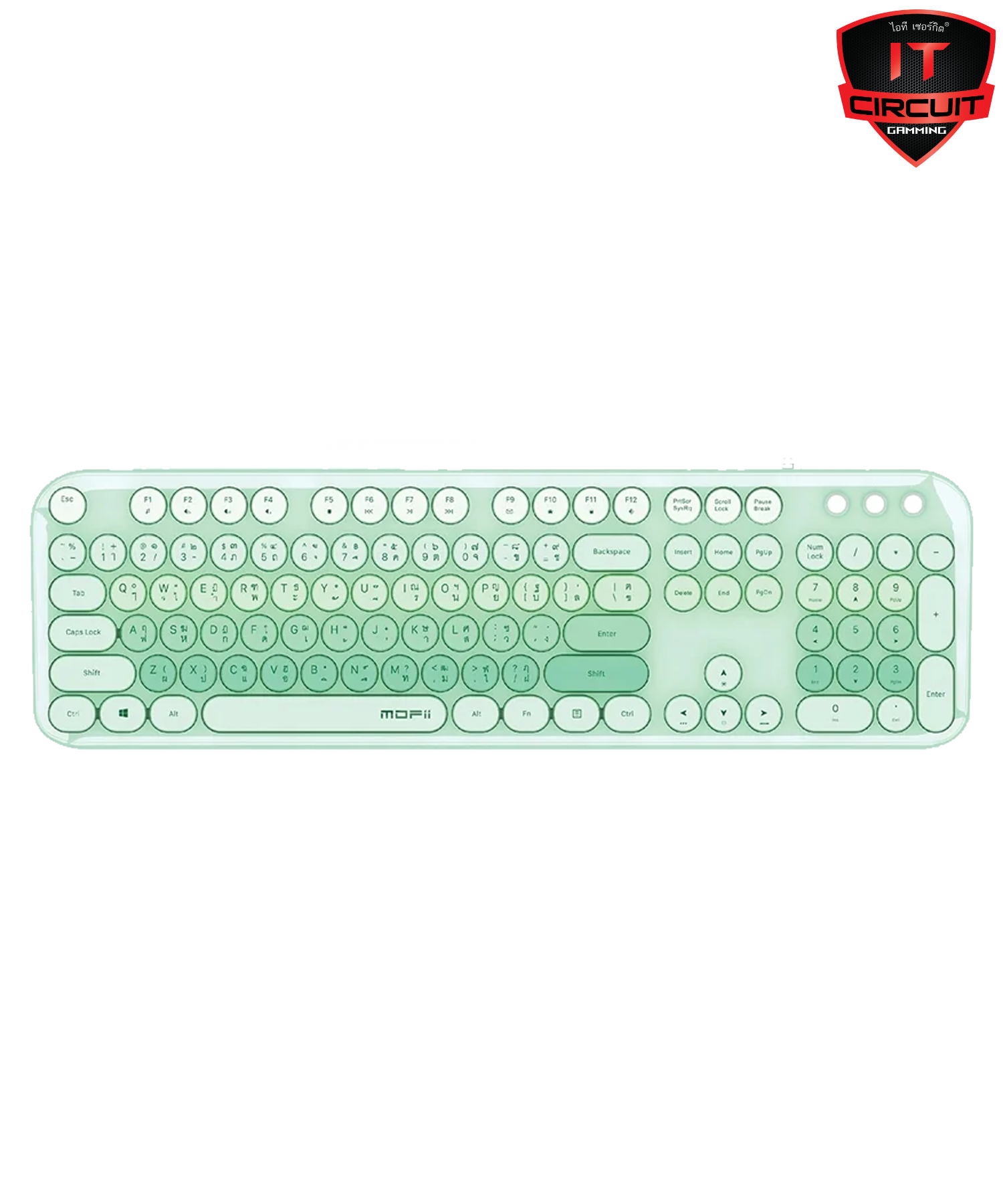 KEYBOARD (คีย์บอร์ด) MOFII LOVE ME ILLUMINATE GREEN