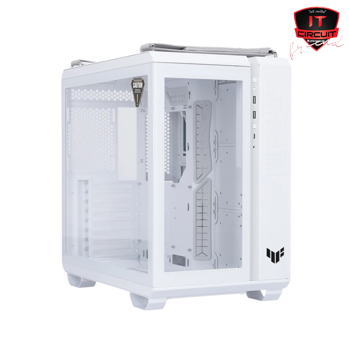 CASE (เคส) ASUS TUF GAMING GT502 (WHITE) (ATX)