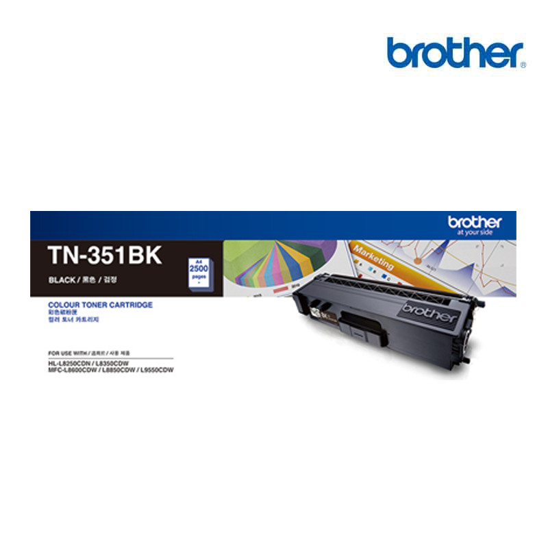 Toner Original BROTHER TN-351 "BK"