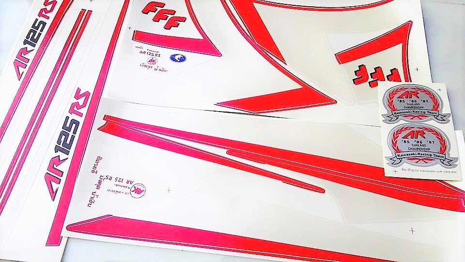 สติกเกอร์ คาวาซากิ AR125R