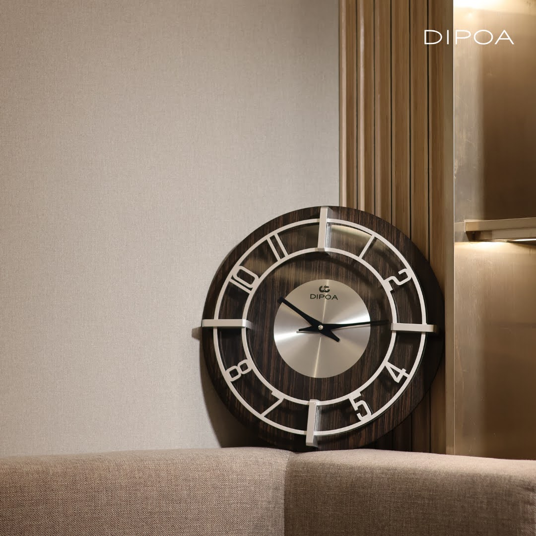นาฬิกาแขวนผนัง นาฬิกาติดผนัง DIPOA รุ่นWN114BL