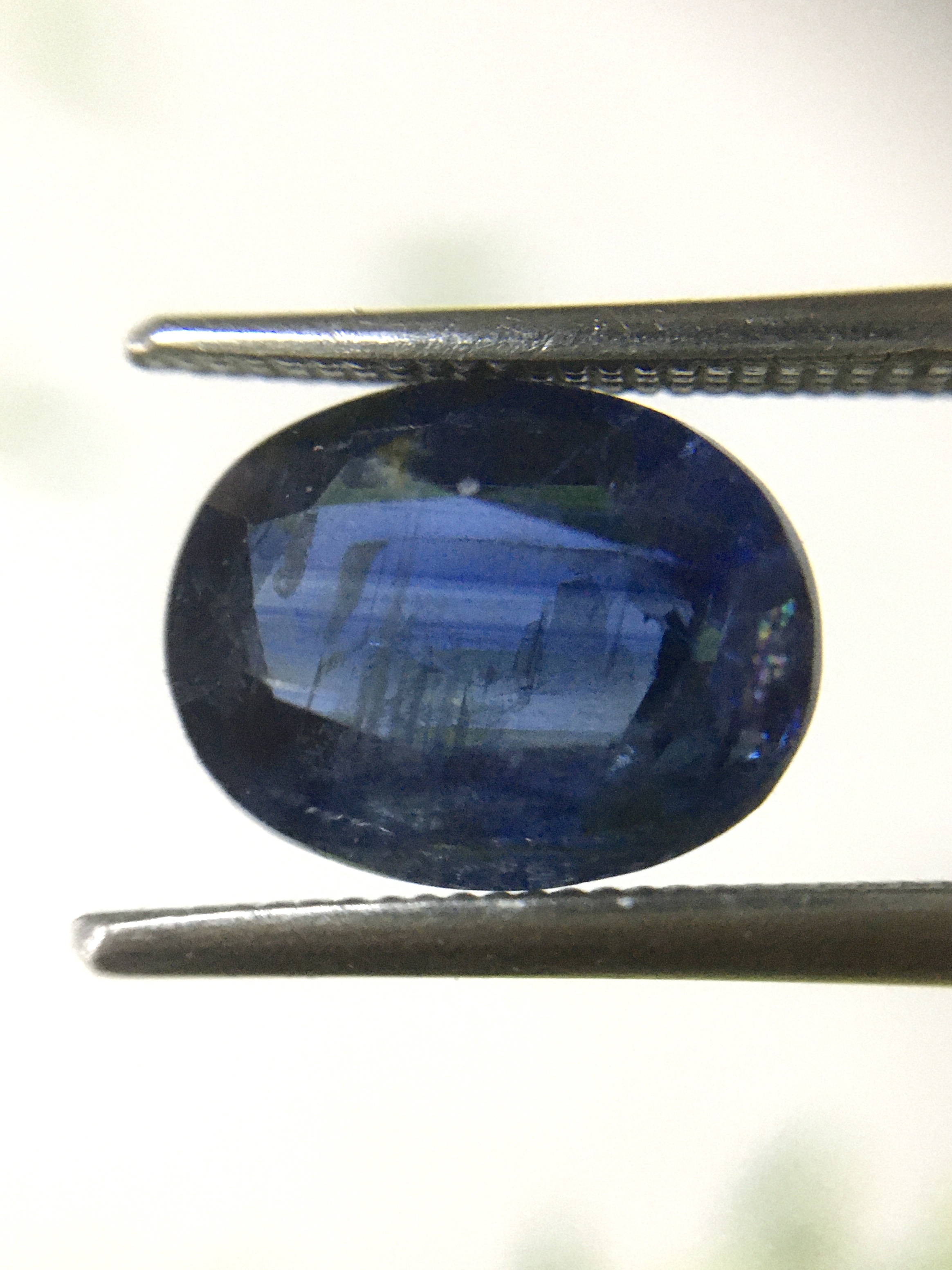 KYANITE ไคยาไนต์ แท้ 2.5 กะรัต พลอยดิบธรรมชาติ สีสดจัด ไฟดี สวย น่าสะสม