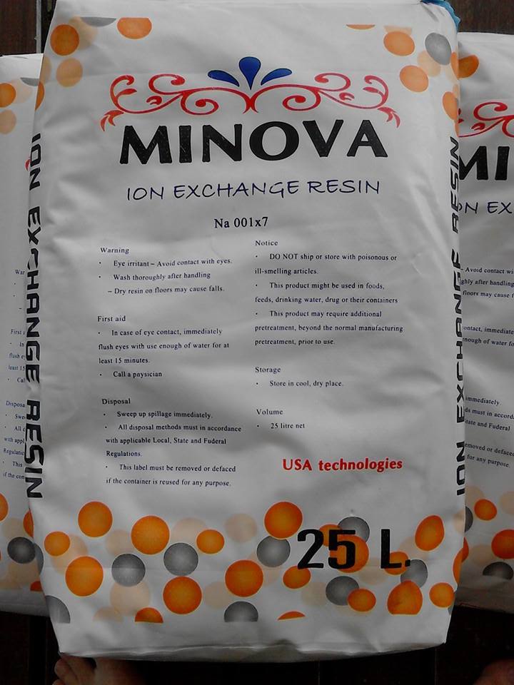 สารกรองเรซิ่นMINOVA