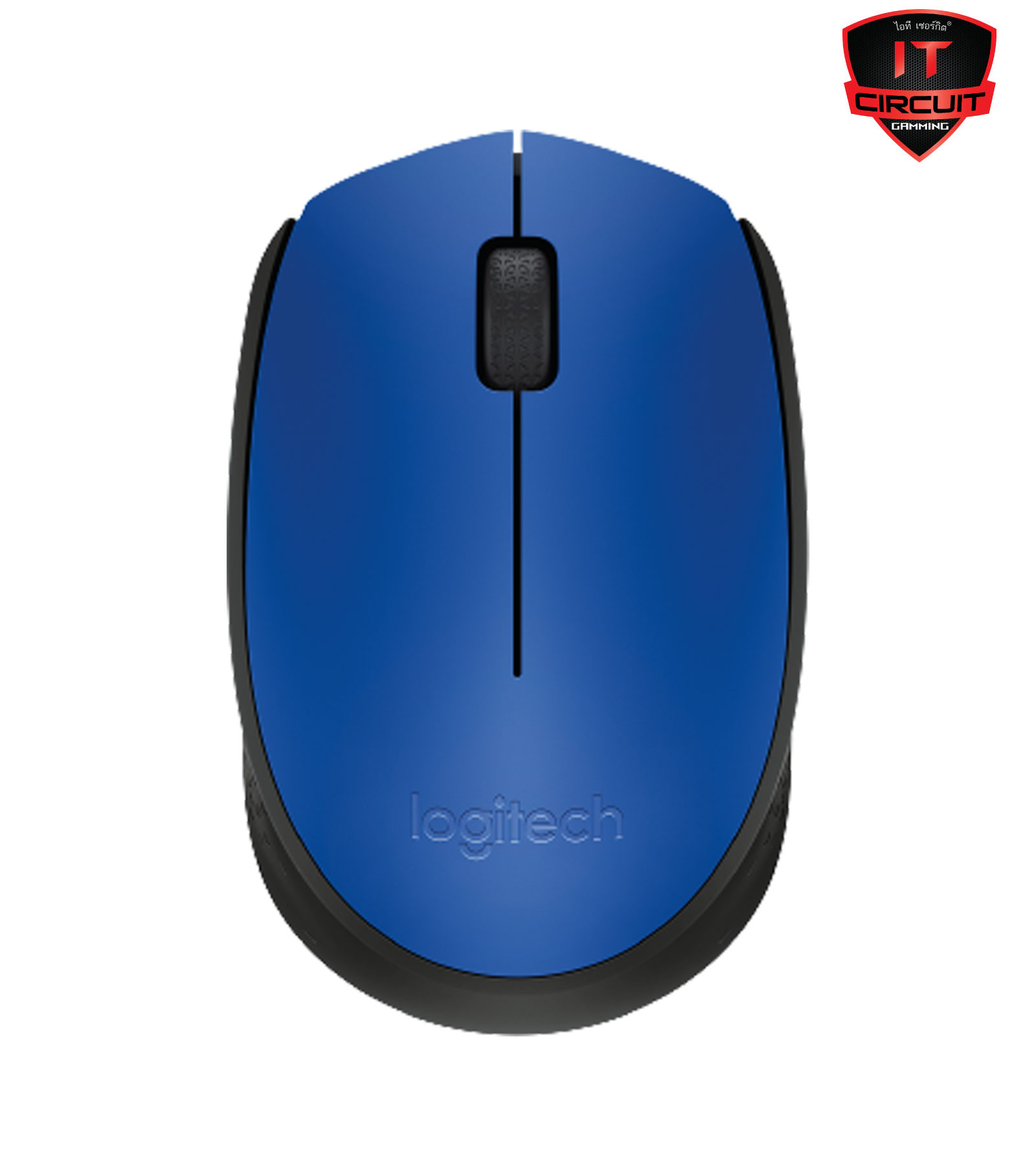 Wireless Mouse Logitech M171 /1Y / ดำ-น้ำเงิน
