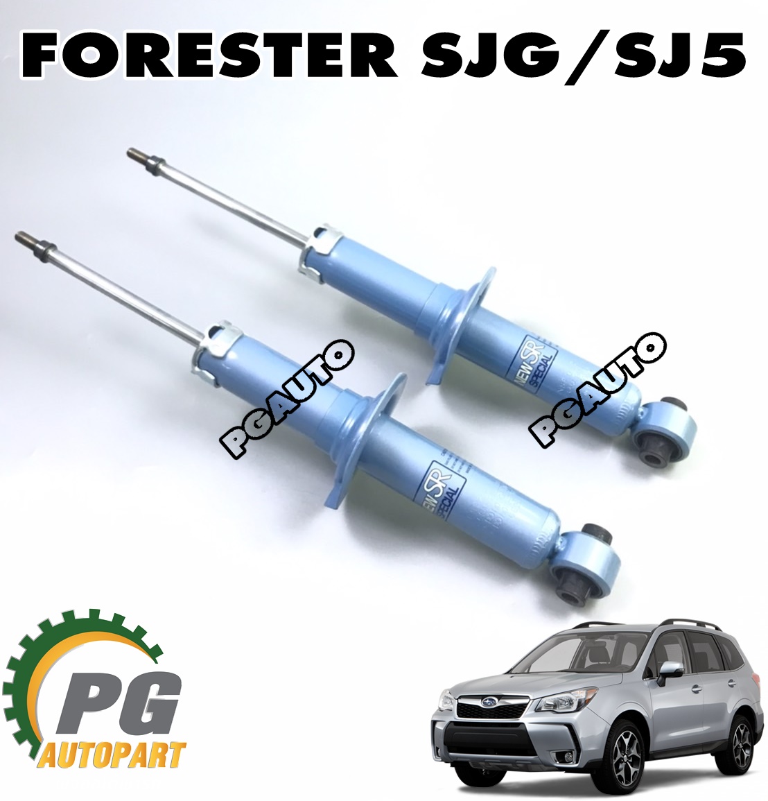 โช๊คหลัง SUBARU FORESTER SJG SJ5 (1คู่) KYB NEW SR / รูปจริง