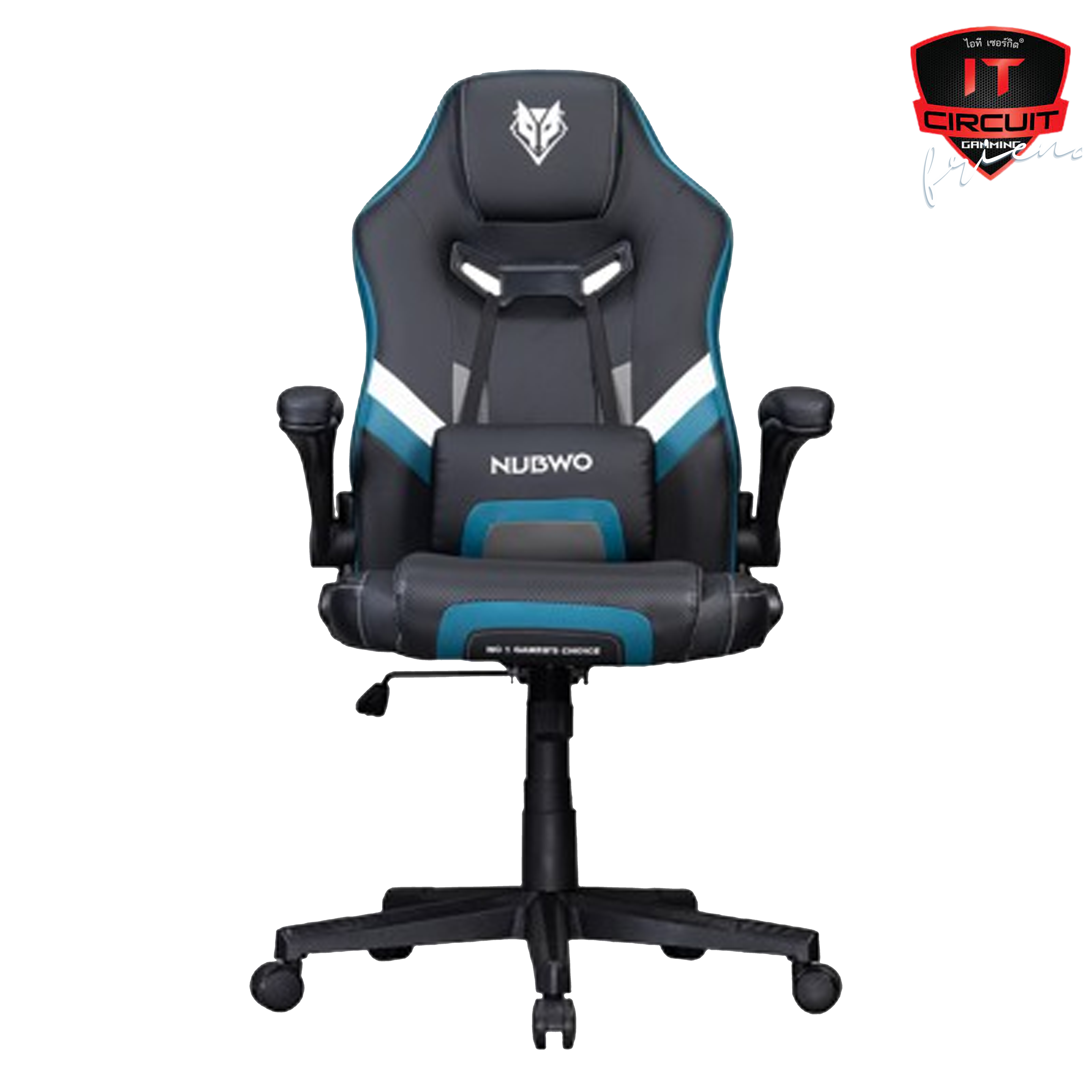 GAMING CHAIR (เก้าอี้เกมมิ่ง) NUBWO NBCH030 GREEN