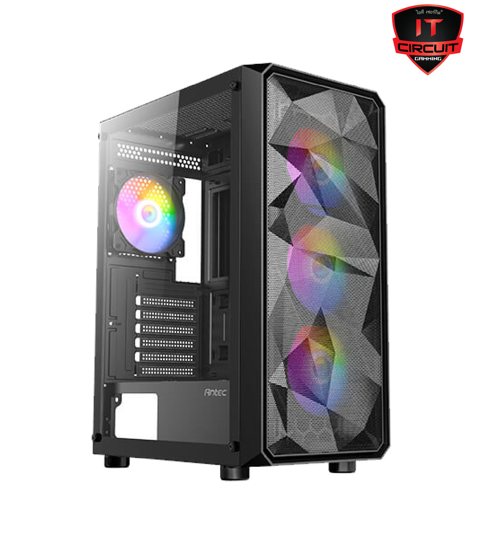 CASE (เคส) (NP) ANTEC AX83 RGB EXTREME BLACK (ATX)