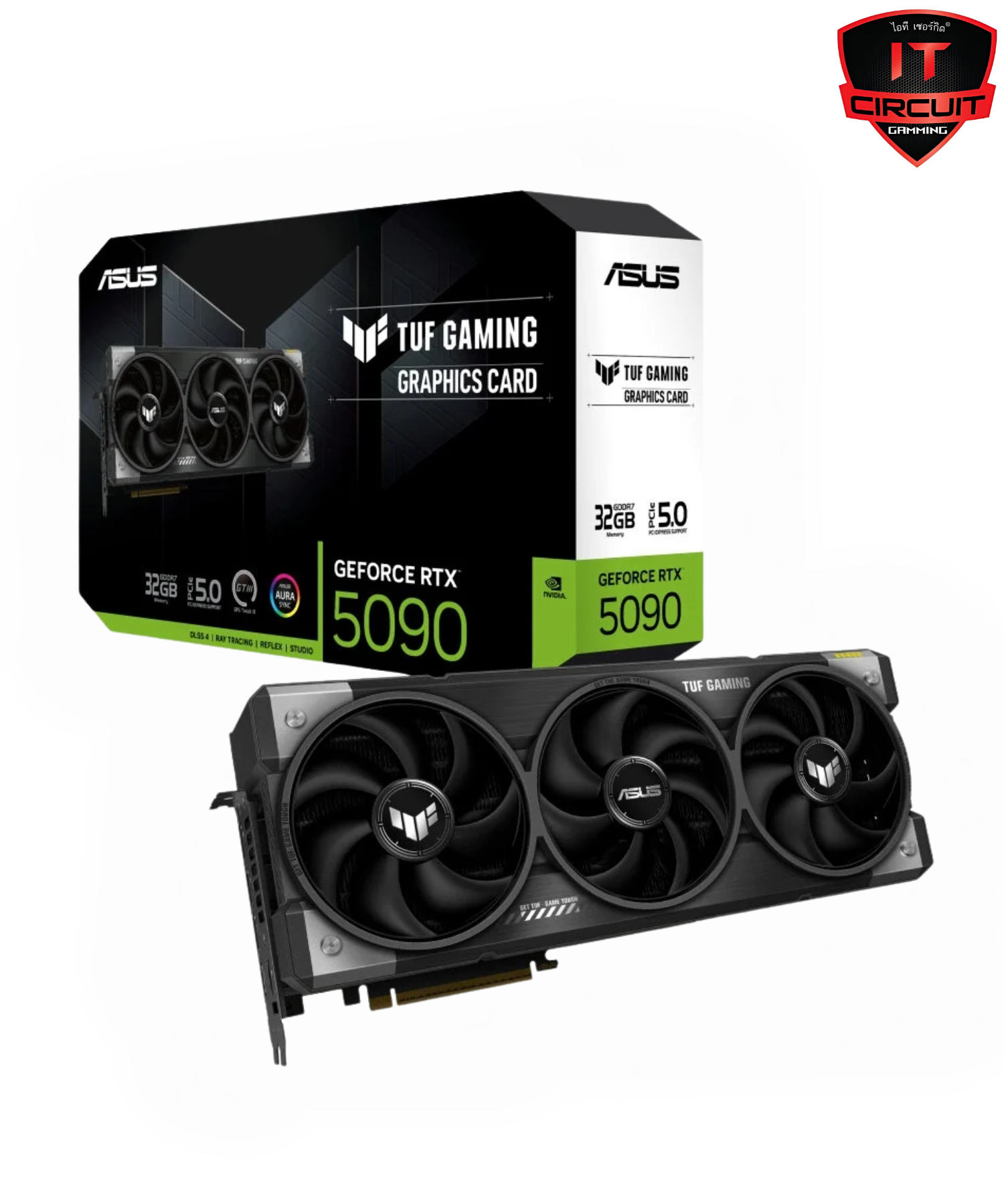 VGA(การ์ดจอ) ASUS TUF GAMING GEFORCE RTX 5090 - 32GB GDDR7