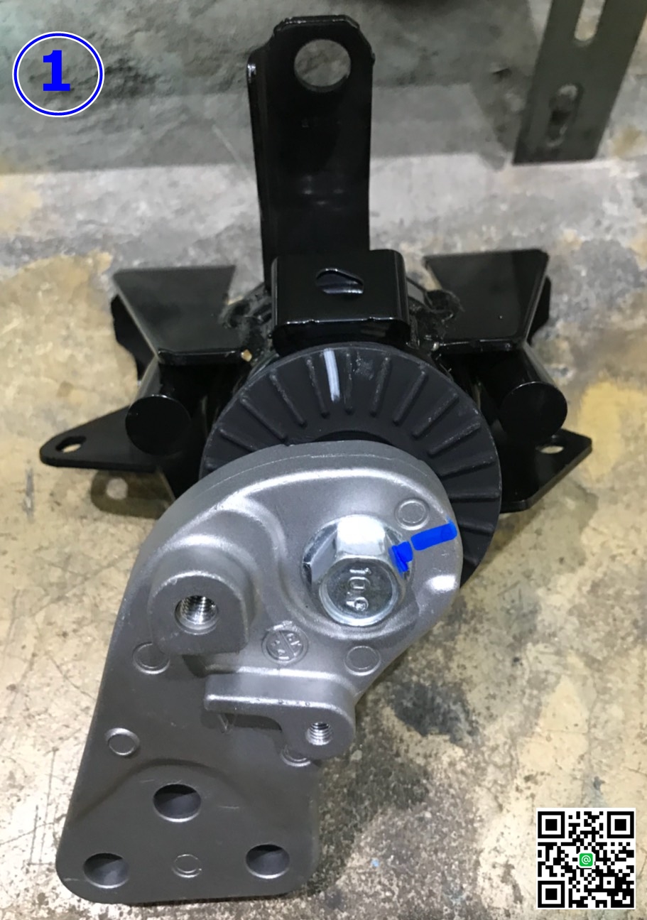 เซตสุดคุ้ม!!! ยางแท่นเครื่อง-แท่นเกียร์ มิตซูบิชิแอททราจ MITSUBISHI ATTRAGE เครื่อง 1.2 L เกียร์ออโต้ (AT) (1ชุด = 3 ตัว) / ENGINE MOUNT