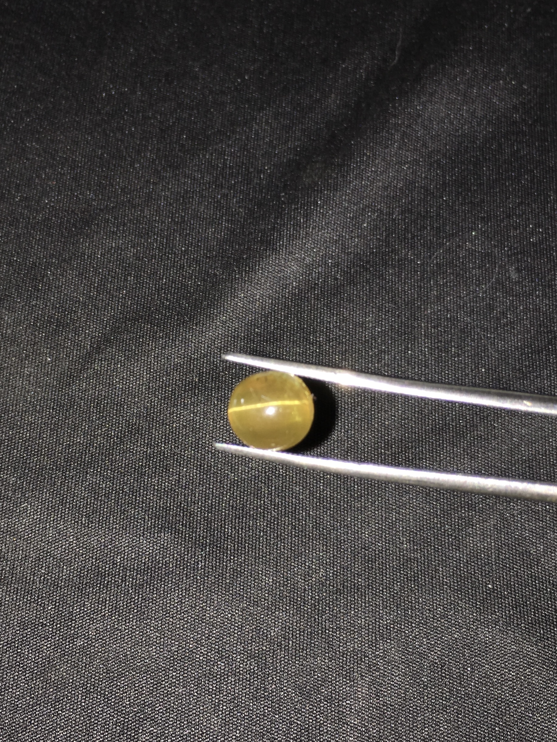 APATITE CAT’S EYE พลอยตาแมวแท้ 3.2 กะรัต เนื้อดี ตาคม พลอยดิบ สวยคัดให้แล้วจ้า