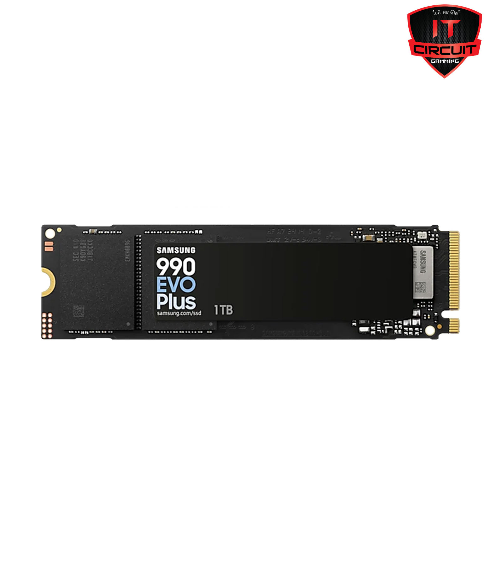 1 TB SSD (เอสเอสดี) SAMSUNG 990 EVO PLUS - PCIe 4x4 / 5x2 NVMe M.2 2280 (MZ-V9S1T0BW)
