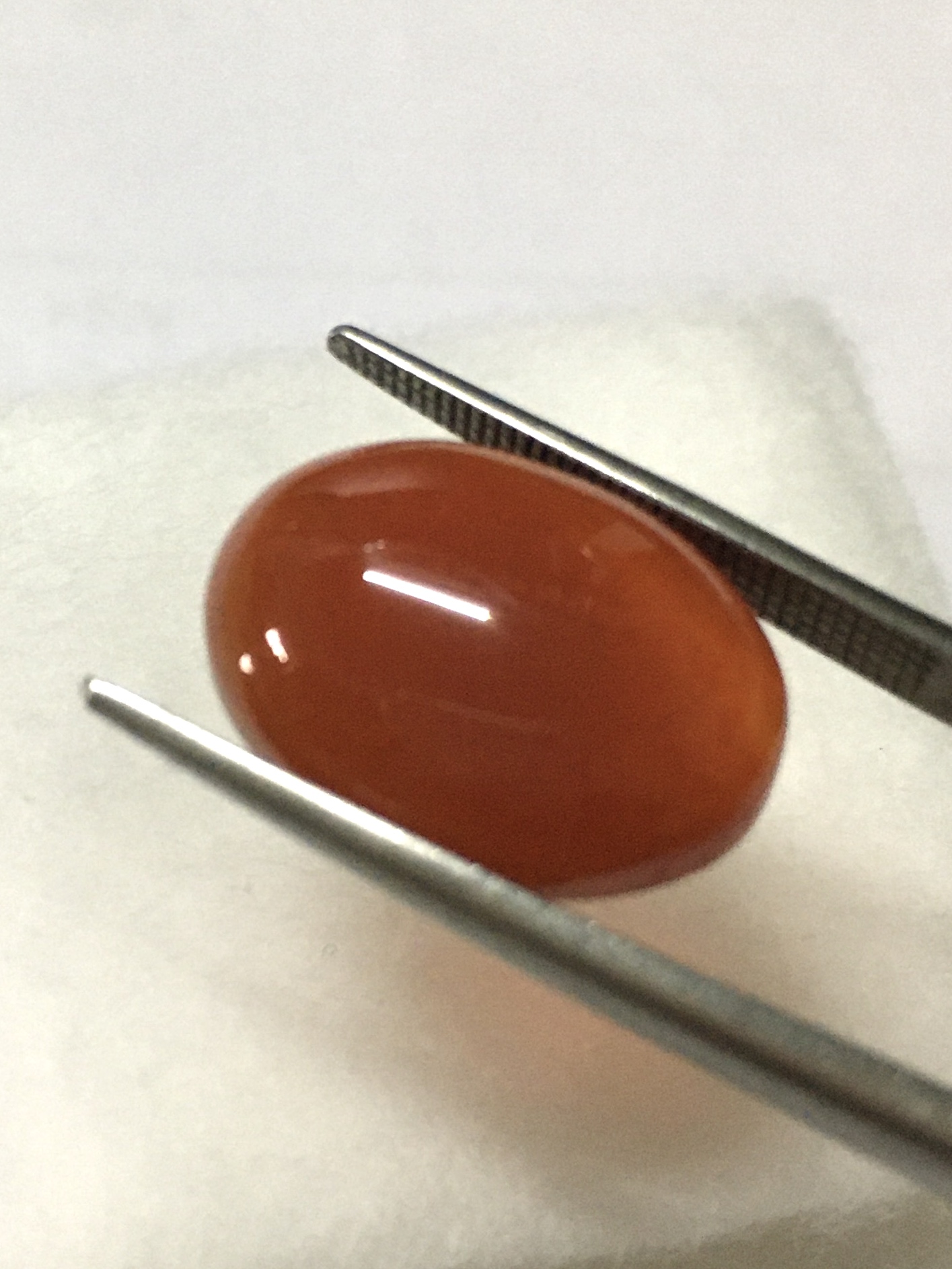 RED AGATE โมราแดง 8.8 กะรัตหินแท้เนื้อเนียนสวย สีสดฉ่ำ