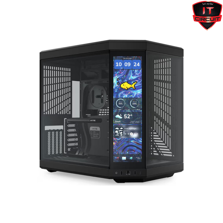 CASE (เคส) HYTE Y70 TOUCH INFINITE (BLACK) (E-ATX) SN211025B1300Y