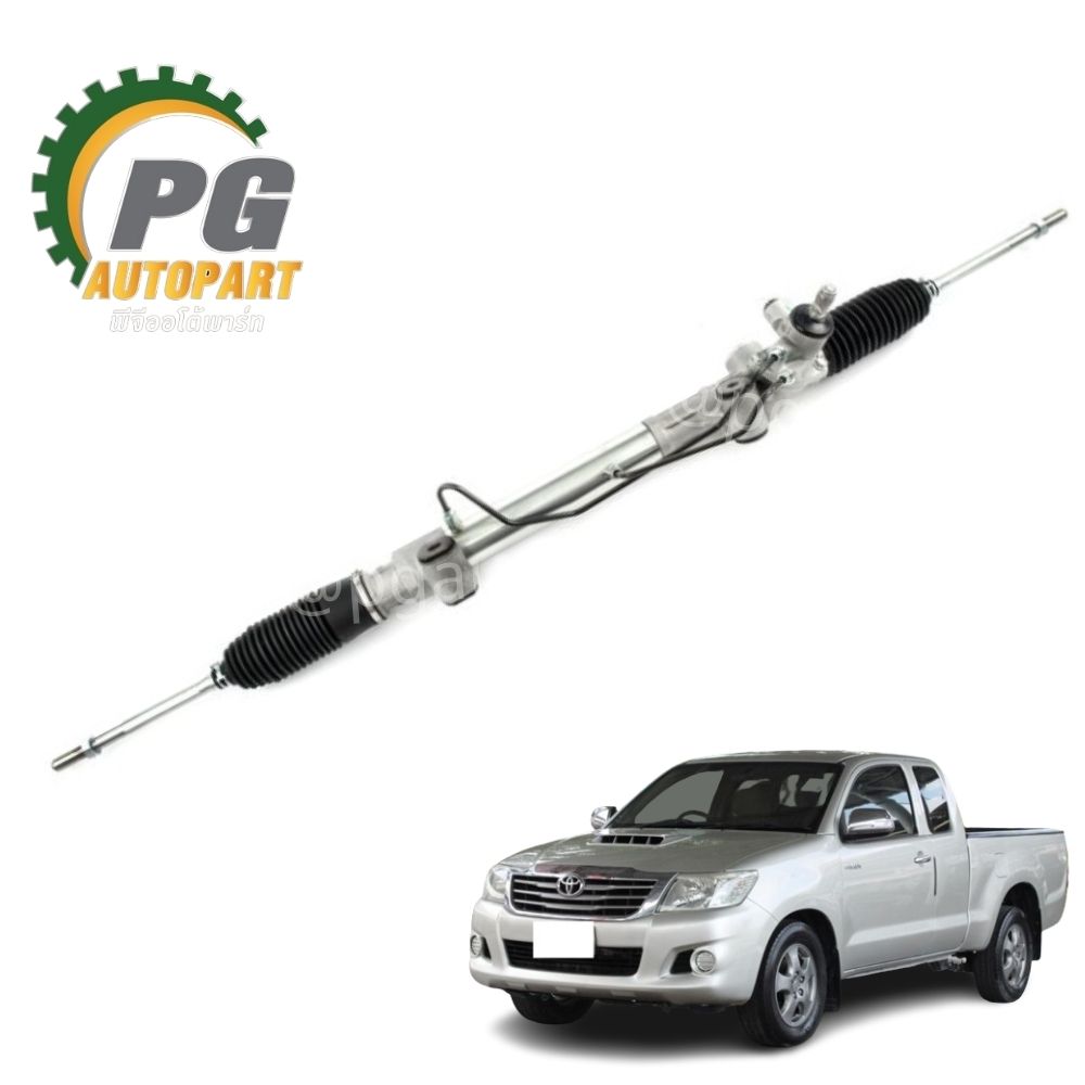 แร็คพวงมาลัย (น้ำมัน) TOYOTA VIGO ปี 2004-2014 (2WD) (1เส้น) / ญี่ปุ่น