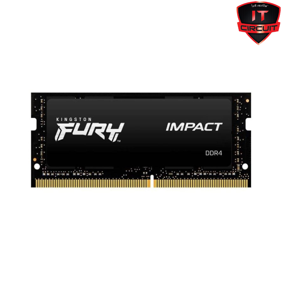 RAM (แรม) DDR4(3200, NB) 8GB KINGSTON FURY IMPACT SN031025T10H