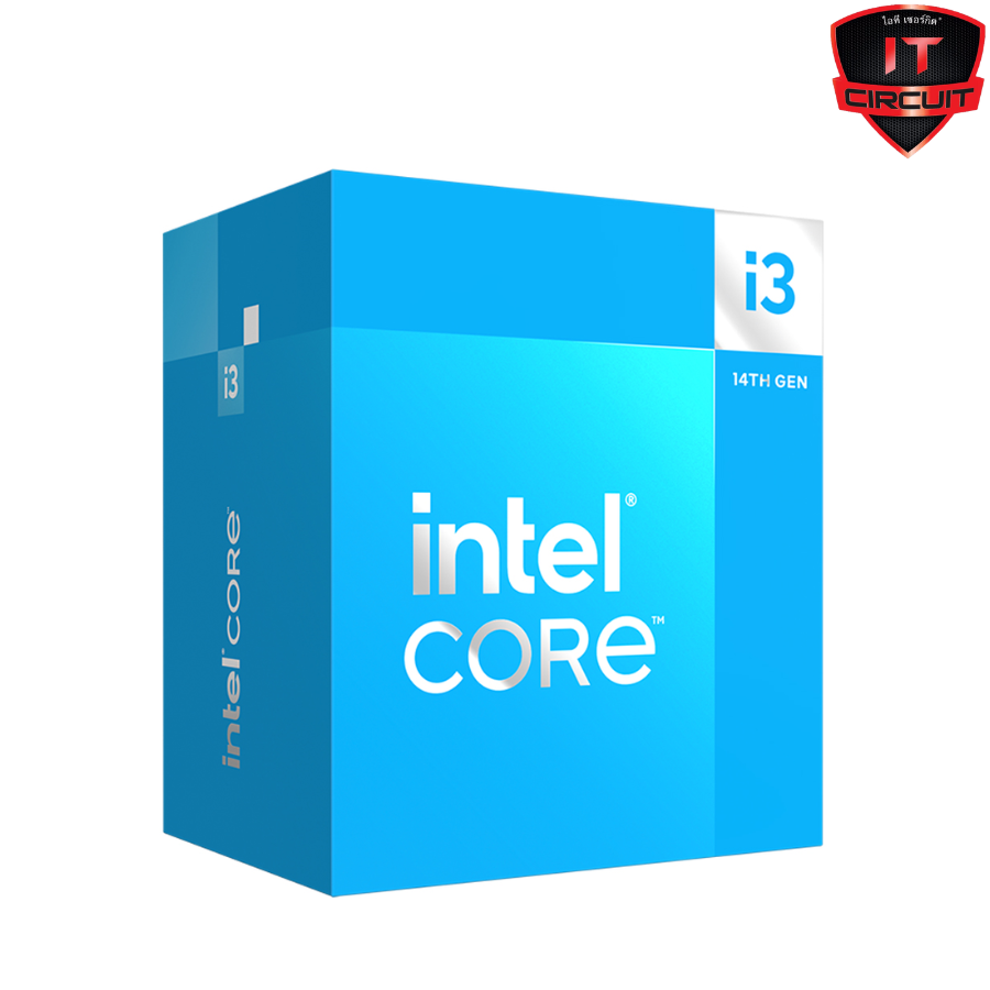 CPU (ซีพียู) INTEL CORE I3-14100 - 4C 8T 3.5-4.7GHz SN22925T360H