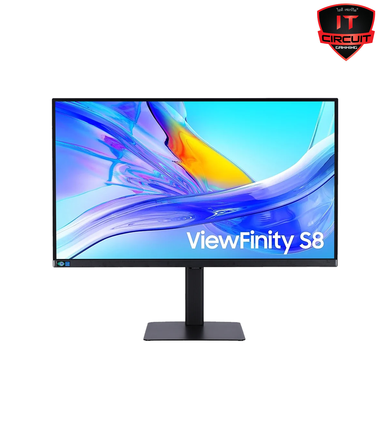 MONITOR (จอมอนิเตอร์) 27'' SAMSUNG VIEWFINITY S8 LS27D804UAEXXT (IPS, HDMI, DP, USB, USB-C, LAN) 4K 60Hz
