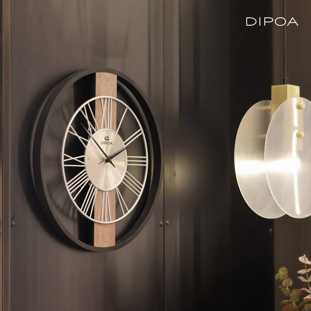 นาฬิกาแขวนผนัง นาฬิกาติดผนัง DIPOA รุ่นWN113GY