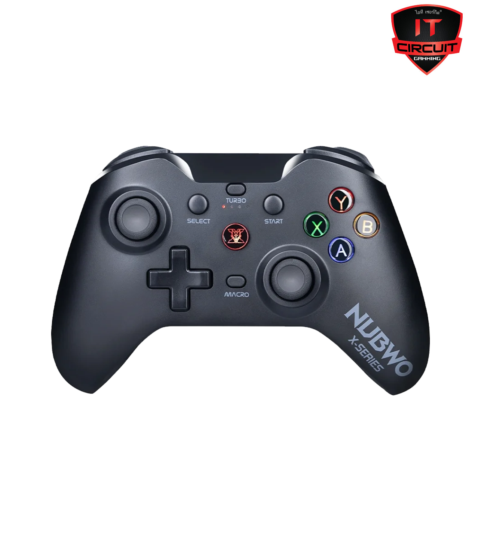 CONTROLLER (จอยเกมมิ่ง) WIRELESS/BLUETOOTH NUBWO NX-J3 ZURIEL BLACK