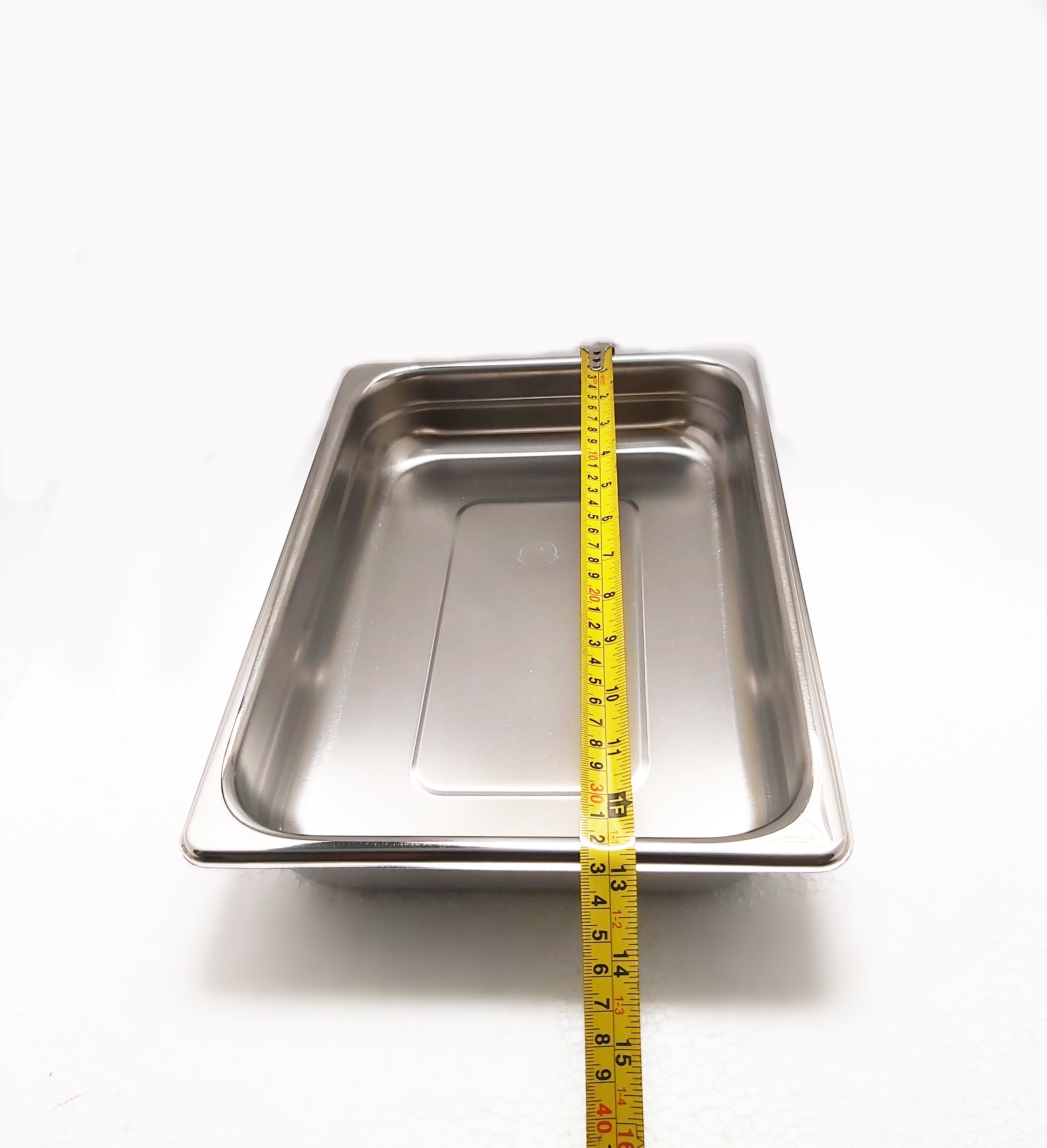 ถาดเหลี่ยมสแตนเลส ตราหัวม้าลาย ขนาด 30 ซ.ม.