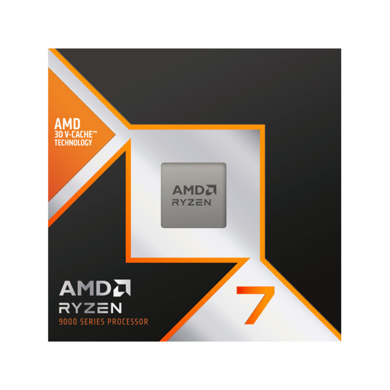 CPU (ซีพียู) AMD AM5 RYZEN 7 9800X3D 4.7GHz 8C 16T SN271025B500Y