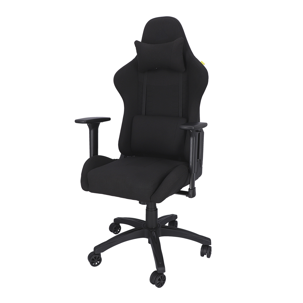 GAMING CHAIR (เก้าอี้เกมมิ่ง) CORSAIR TC100 RELAXED FABRIC Black SN2910251B1299Y