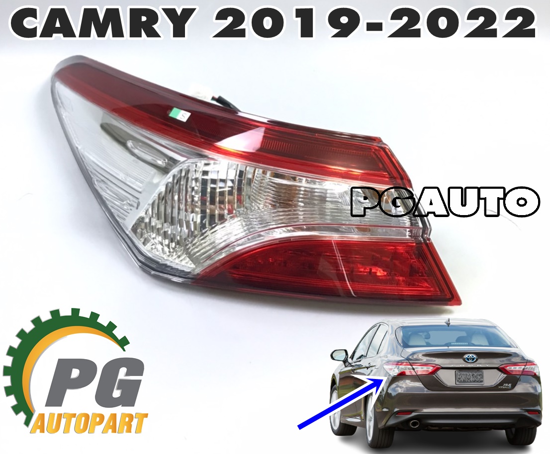 ไฟท้ายทั้งดวง LH TOYOTA CAMRY (ACV70) ปี 2019-2022 (1 ชิ้น) แท้ / รูปจริง