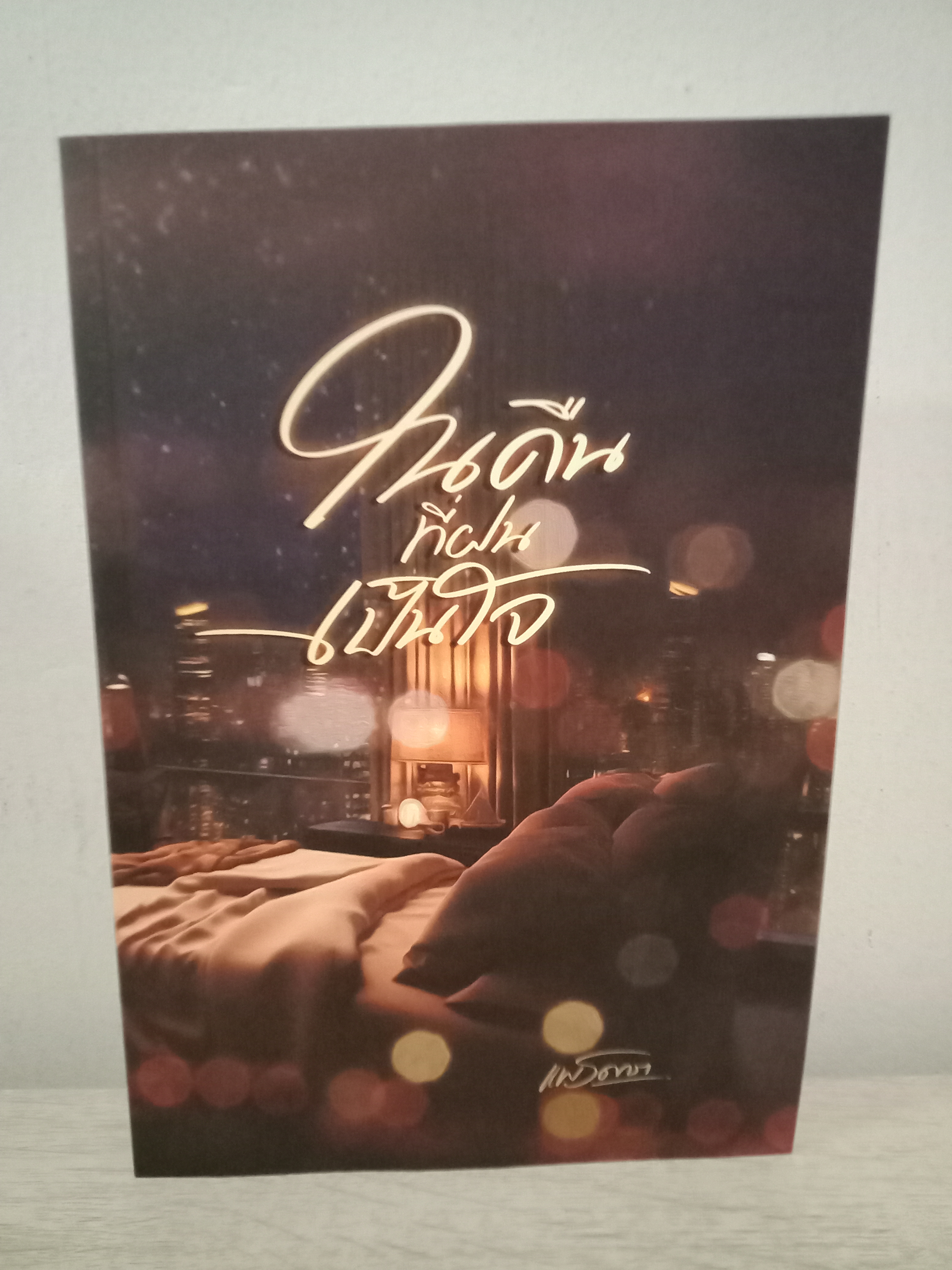 ในคืนที่ฝนเป็นใจ / แพรดารา / หนังสือทำมือ / ปก 400 บาท