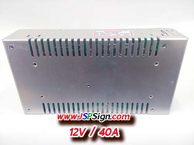 แหล่งจ่ายไฟ Switching Power Supply12V 40A ขายส่ง 2 ชิ้น
