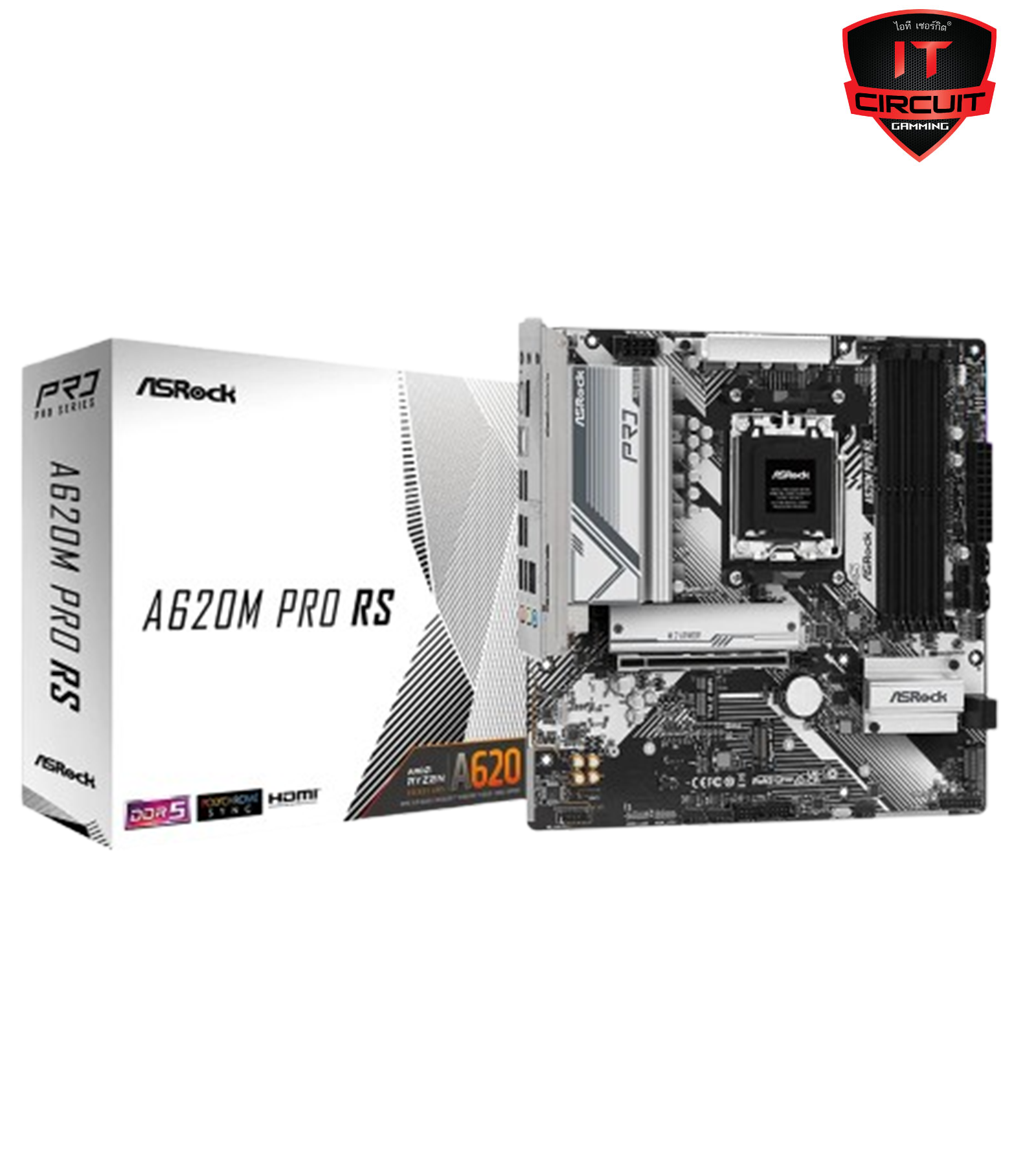 MAINBOARD (เมนบอร์ด) (AM5) ASROCK A620M PRO RS DDR5