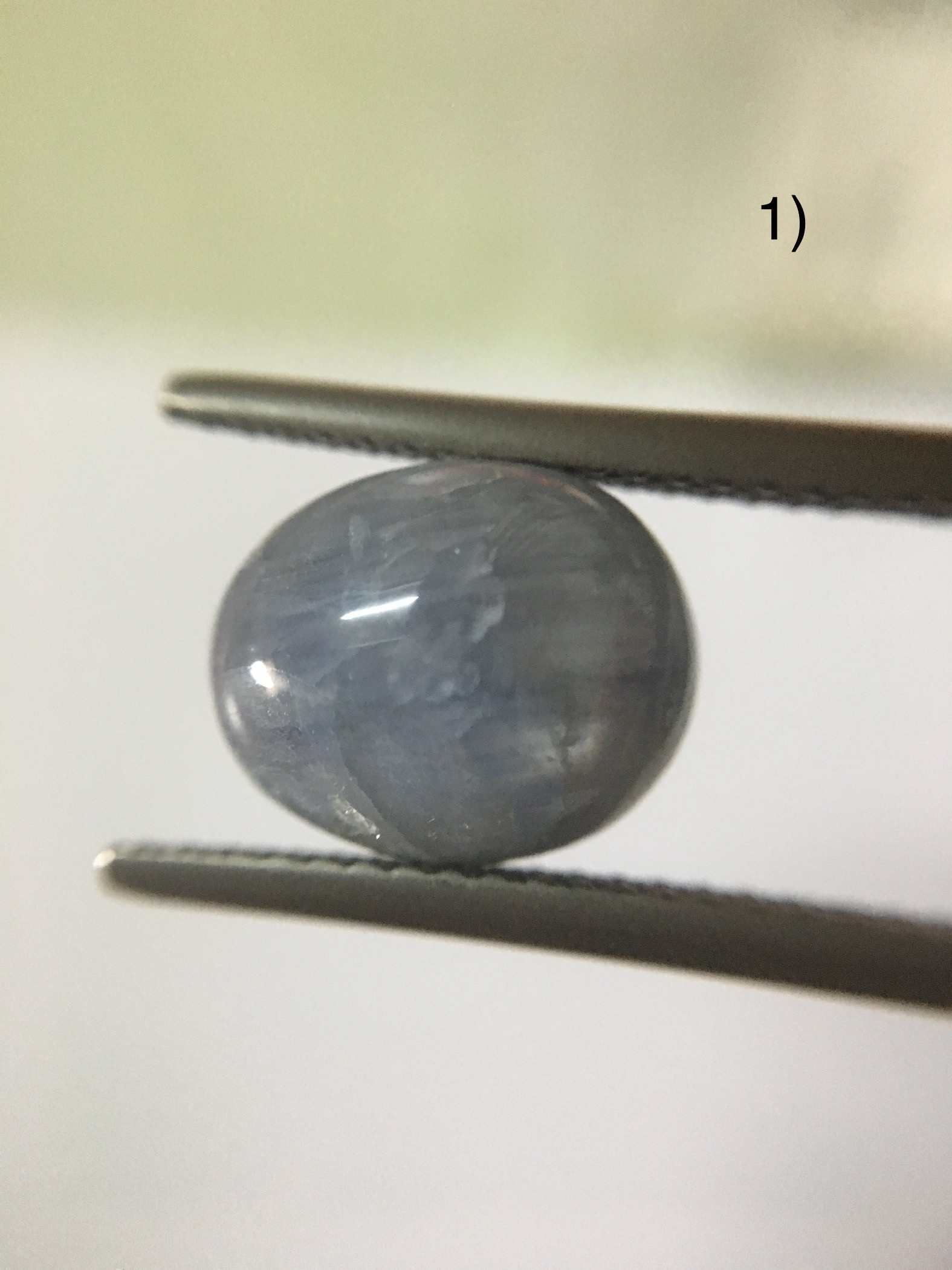 BLUE STAR SAPPHIRE ไพลินสตาร์ พลอยแท้ มีสตาร์ขาชัด สวยแปลก เหมาะสะสมจ้า