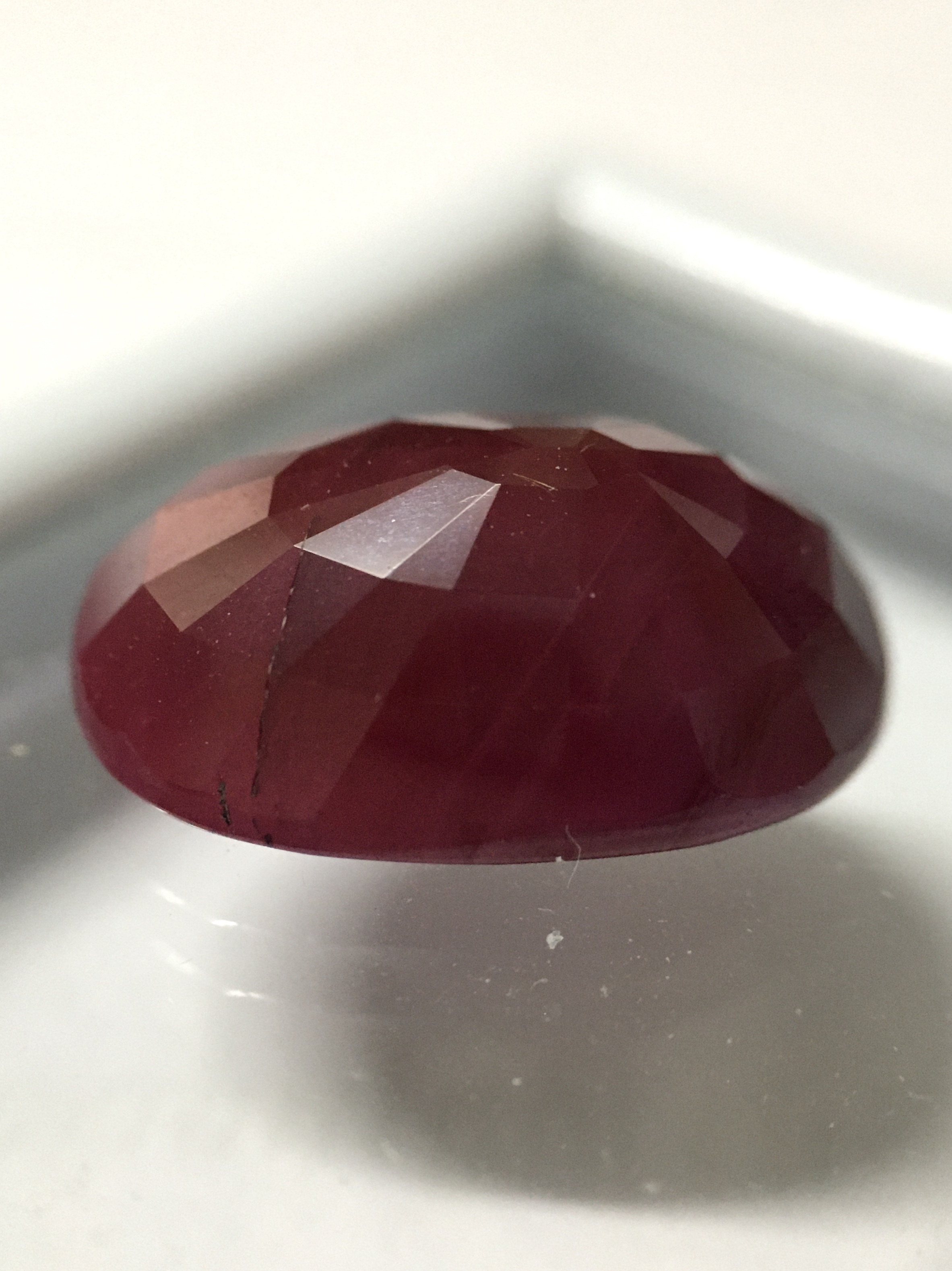 BIG RUBY ทับทิมแท้ 14.056 กะรัต พลอยพม่าแท้ พลอยสีแดงเลือดนกเนื้อฉ่ำ ผิวสวยเนียนกริบ