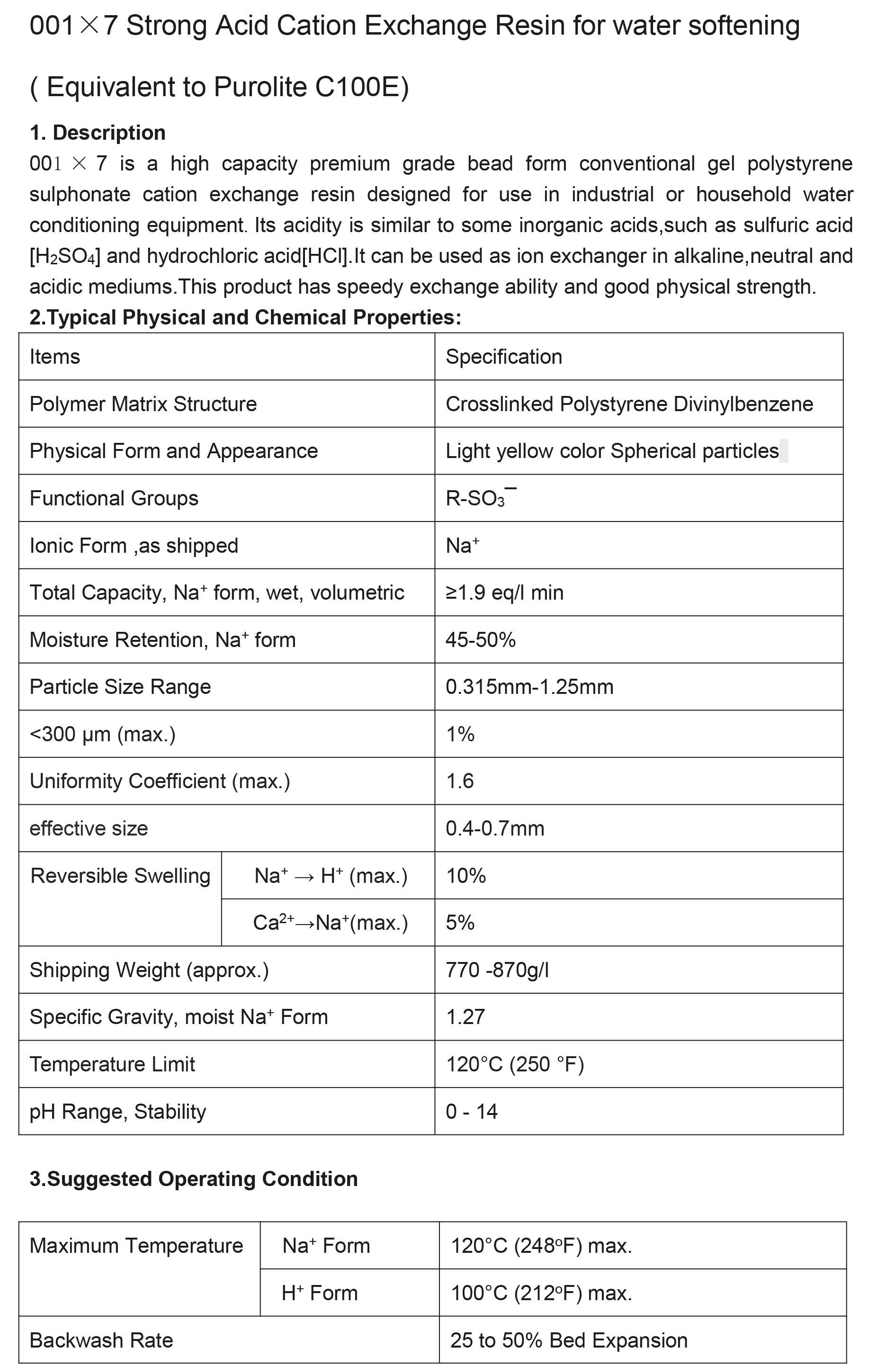 สารกรองเรซิ่นExtrepure