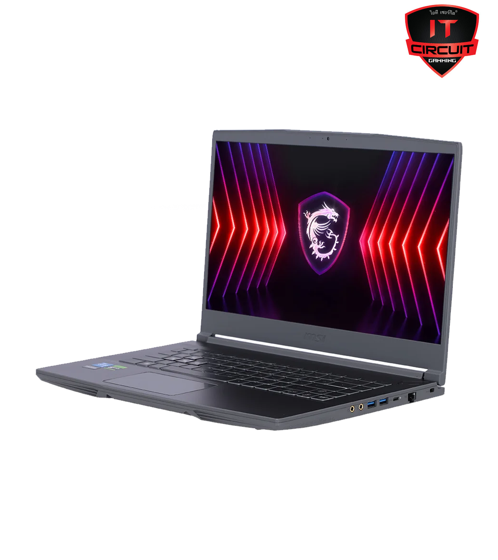NOTEBOOK (โน้ตบุ๊ค) MSI Thin 15 B13UCX-1610TH (15.6) Cosmos Gray