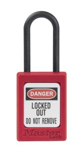 Zenex Padlock ห่วงเล็ก สีแดง