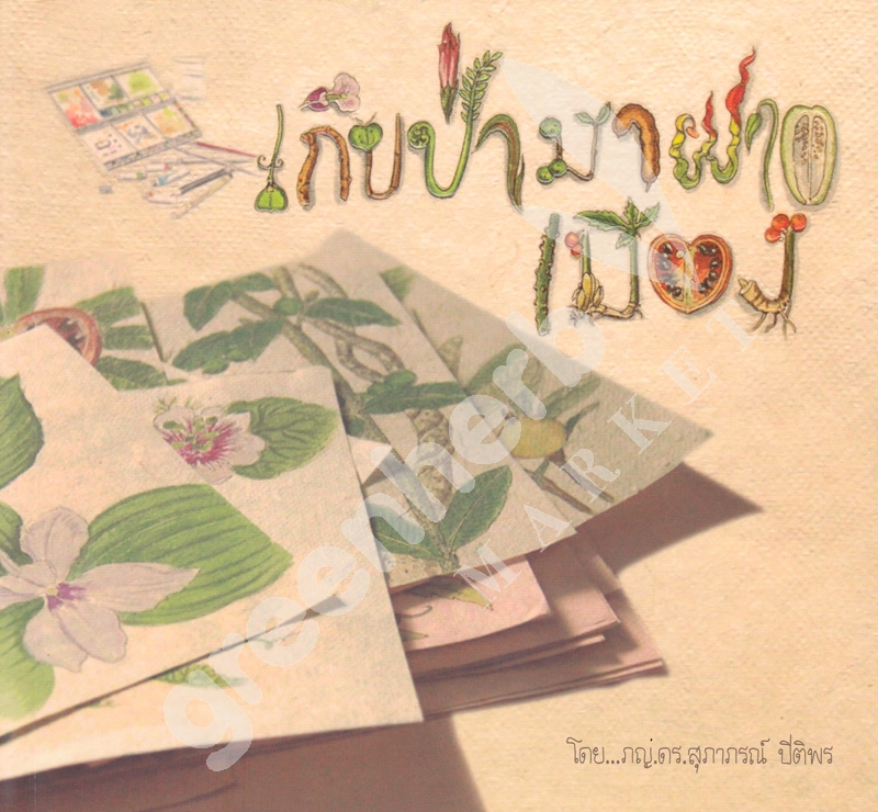 หนังสือ เก็บป่ามาฝากเมือง อภัยภูเบศร (สินค้า Pre-order จัดส่งภายใน 7-10วัน)
