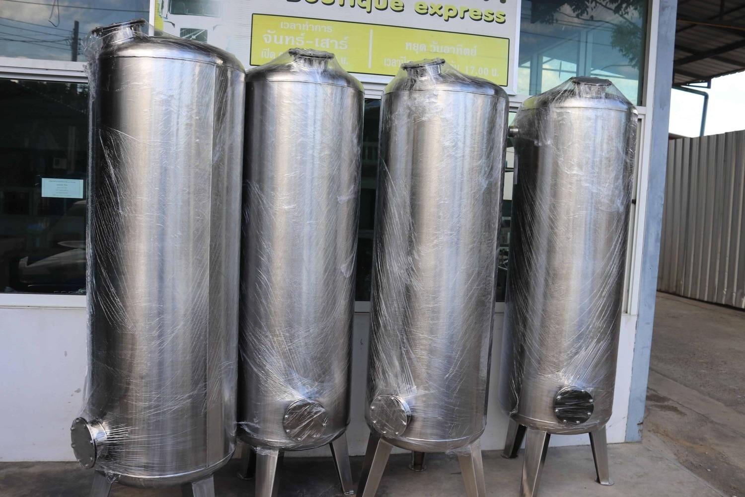 ถังกรองสแตนเลส16นิ้วหนา3มม