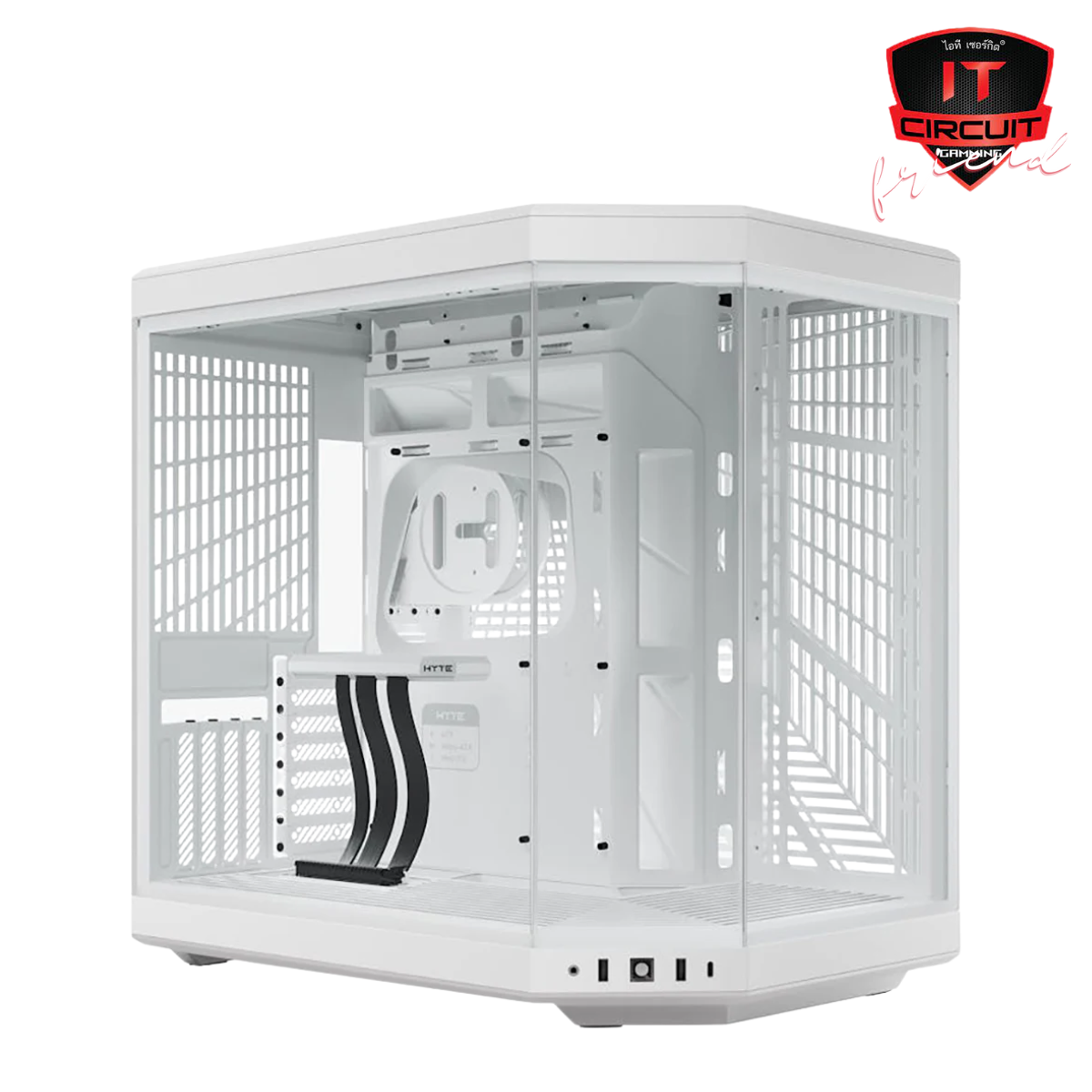 CASE (เคส) HYTE Y70 (SNOW-WHITE) (E-ATX)