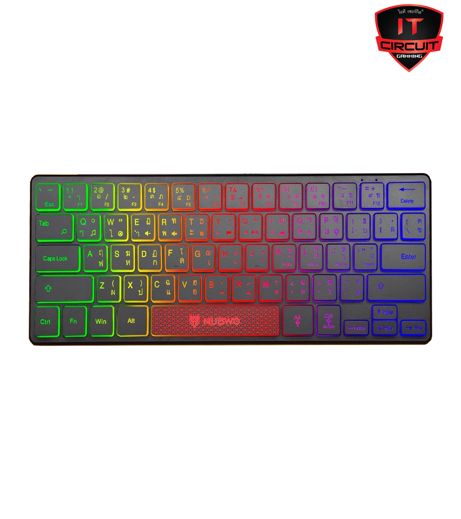 USB KEYBOARD MINI NUBWO NK-40 ORCA BLACK