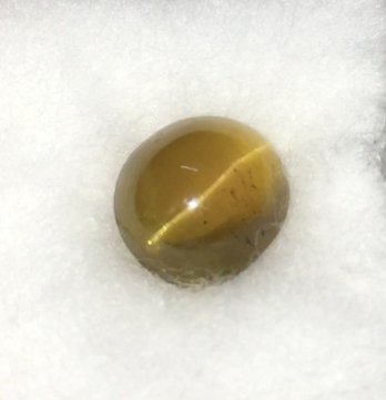 APATITE CAT’S EYE พลอยตาแมวแท้ 3.2 กะรัต เนื้อดี ตาคม พลอยดิบ สวยคัดให้แล้วจ้า
