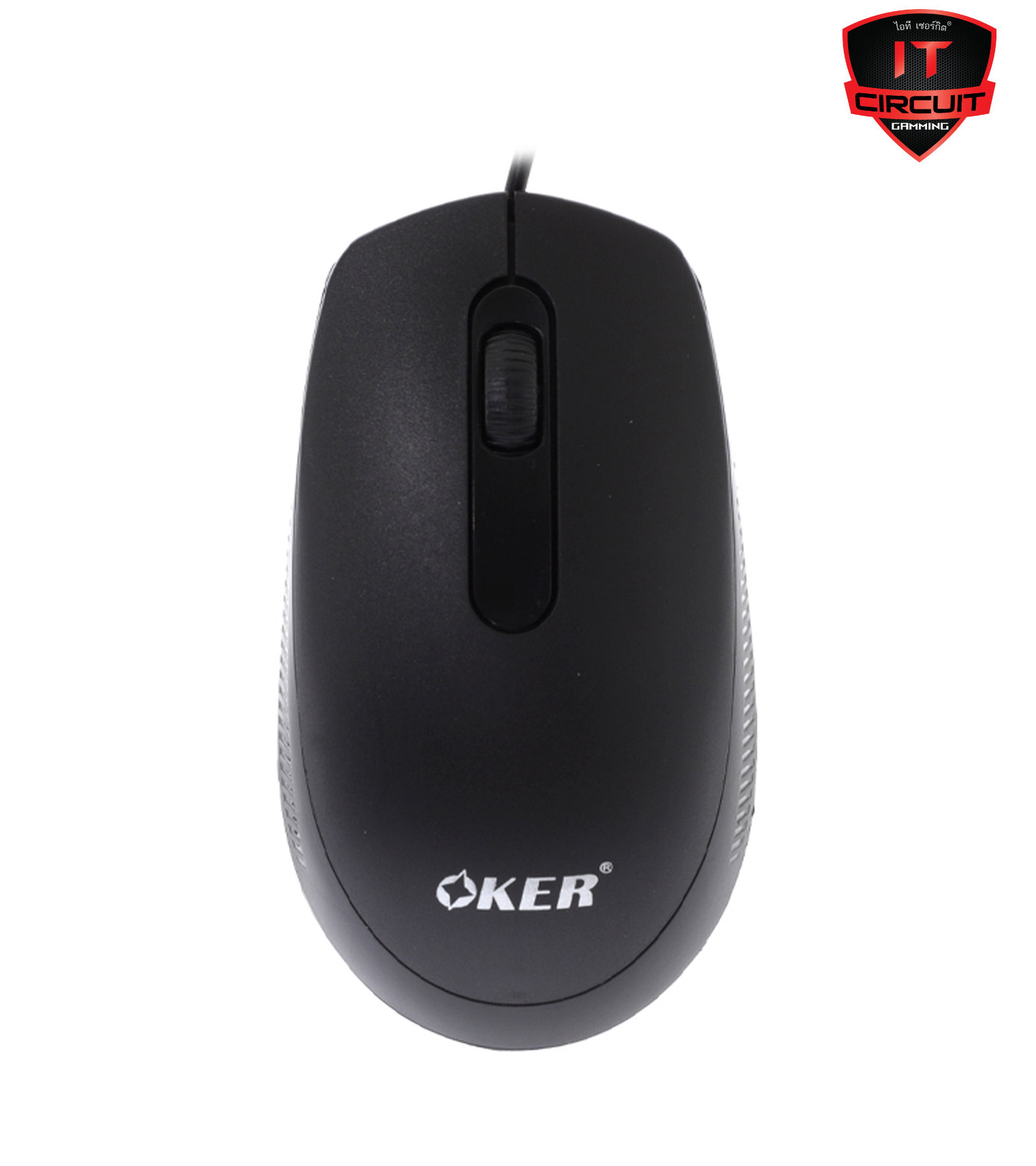 USB MOUSE (เมาส์) OKER M145 BLACK